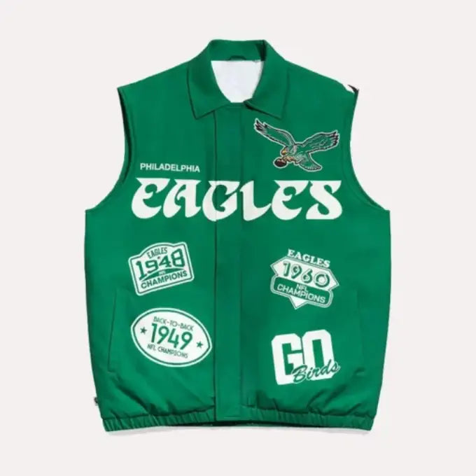 King Gillis Philadelphia Eagles Vest
