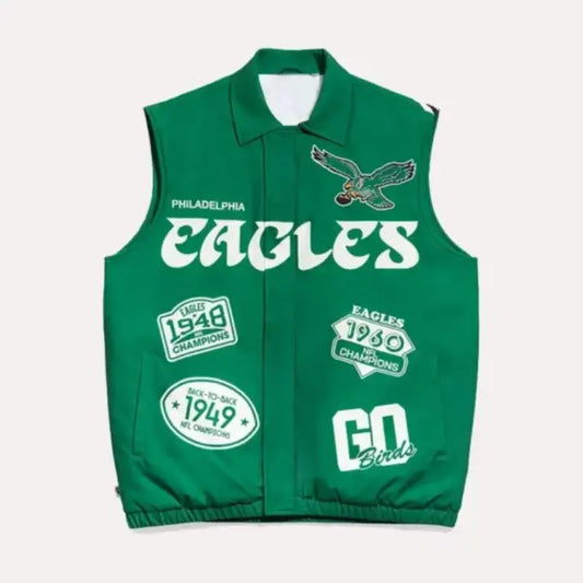 King Gillis Philadelphia Eagles Vest
