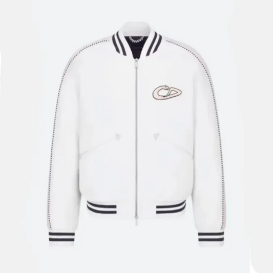 Kylian Mbappe Dior Varsity Jacket