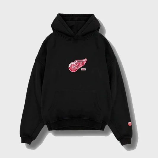 SANA X RED WINGS Black Hoodie