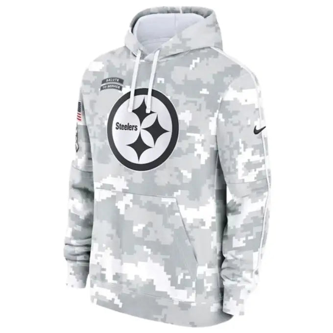 Mike Tomlin Steelers Salute to Service Camo Hoodie