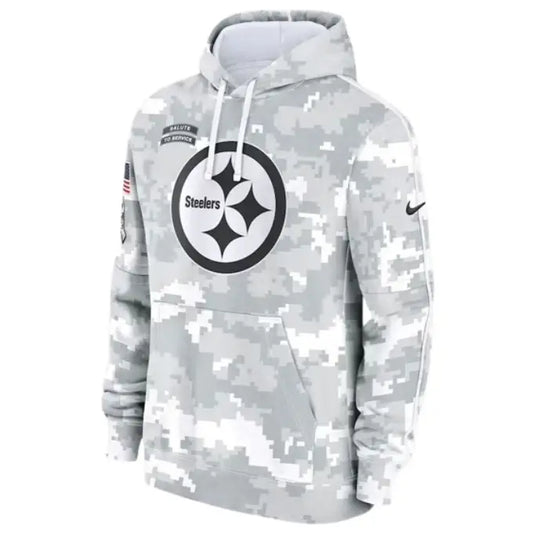 Mike Tomlin Steelers Salute to Service Camo Hoodie