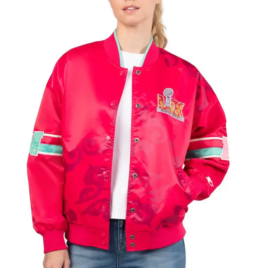 Super Bowl LIX Interception Varsity Jacket