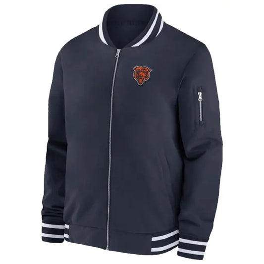Thomas Brown Chicago Bears Bomber Jacket